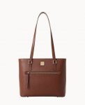 Dooney Saffiano Shopper Amber ID-HFlnFHvt