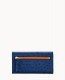 Dooney Ostrich Continental Clutch Navy ID-oY5H3Dyd