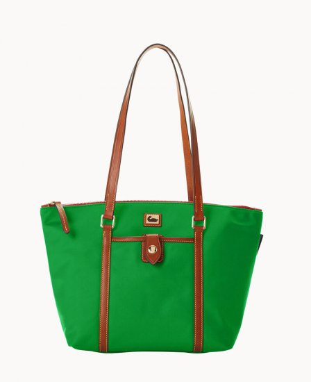 Dooney Wayfarer Zip Tote Kelly Green ID-MBAojiF6 - Click Image to Close