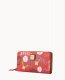 Dooney MLB Angels Large Zip Around Wristlet Angels ID-79o2fMri