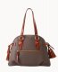 Dooney Pebble Grain Domed Satchel Elephant ID-6b2wlEWj