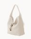 Dooney Pebble Grain Small Logo Lock Sac White ID-wY08uDN8