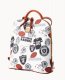 Dooney NFL Raiders Zip Pod Backpack RAIDERS ID-DrRS61jI