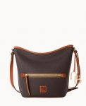 Dooney Pebble Grain Zip Sac Brown Tmoro ID-xTfgMdF4