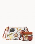 Dooney MLB Pirates Lexi Crossbody Sm Coin Case PIRATES ID-b3WMAbyN