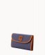 Dooney Pebble Grain Continental Clutch Midnight Blue ID-jwjpaNtS