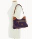 Dooney Pebble Grain Hobo Plum Wine ID-Kui8x3qZ