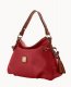 Dooney Pebble Grain Hobo Red ID-oE6A3jbO