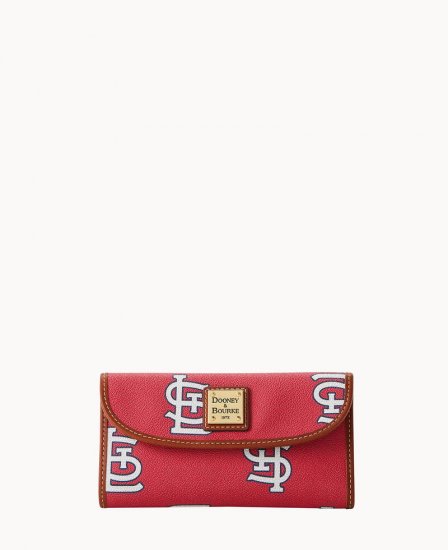 Dooney MLB Cardinals Continental Clutch Cardinals ID-1h2udwua - Click Image to Close