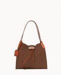 Dooney Oncour Elba Mini Full Up Two Cognac ID-ZFfnumWZ