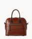 Dooney Denison Satchel Cognac ID-hBXZAT8R