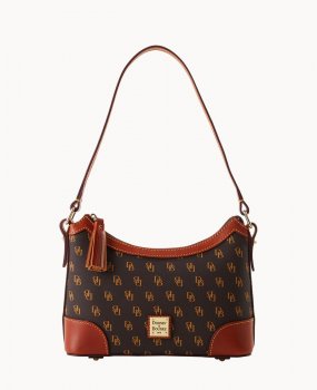 Dooney Gretta Shoulder Bag Brown Tmoro ID-ZQnDU4lS