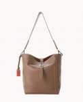 Dooney Henrys Tulip Tote Taupe ID-K8GUdXtR