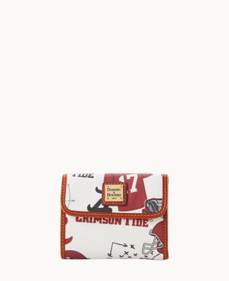 Dooney Collegiate University of Alabama Flap Credit Card Wallet University of Alabama ID-Sr2M0dCK - Click Image to Close