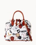 Dooney MLB White Sox Zip Zip Satchel WHITE SOX ID-dLUBkhAg