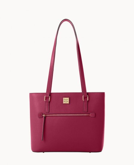 Dooney Saffiano Shopper Cranberry ID-y6x3fALa - Click Image to Close