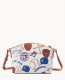 Dooney MLB Blue Jays Suki Crossbody Med Wristlet BLUE JAYS ID-RI6hbERJ