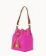 Dooney Wexford Leather Tasha Drawstring Magenta ID-kMVe4v5L