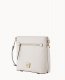 Dooney Saffiano Zip Crossbody Ecru ID-R1U23cxy