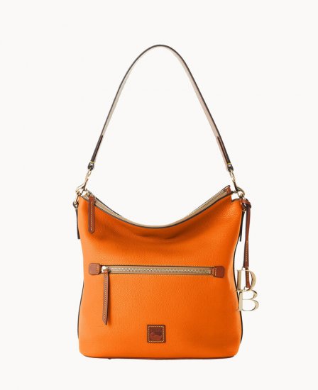 Dooney Pebble Grain Large Sac Clementine ID-moXSlABP - Click Image to Close