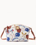 Dooney MLB Blue Jays Suki Crossbody Med Wristlet BLUE JAYS ID-RI6hbERJ