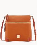 Dooney Pebble Grain Crossbody Caramel ID-WjFeFEPg