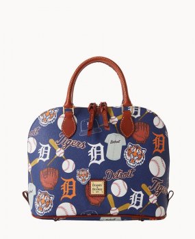 Dooney MLB Rays Zip Zip Satchel Rays ID-Lre3WCY1