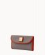 Dooney Pebble Grain Continental Clutch Taupe ID-omHYgJeu