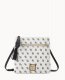 Dooney Gretta Double Zip Tassel Crossbody White ID-ii2nu680