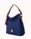 Dooney Ostrich Twist Strap Hobo Navy ID-HzhcC6wX