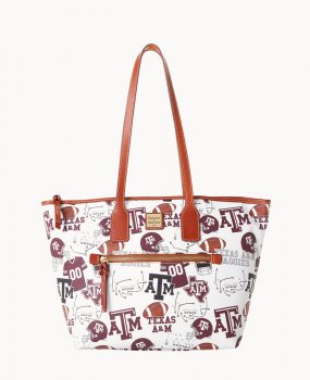 Dooney Collegiate Texas Achr(38)M Tote TEXAS A&M ID-WBmDHYv5