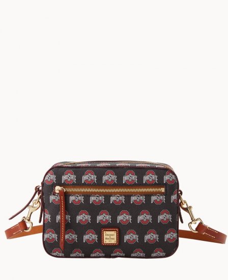 Dooney Collegiate Ohio State Camera Zip Crossbody OHIO STATE ID-ZzgLCQxS - Click Image to Close