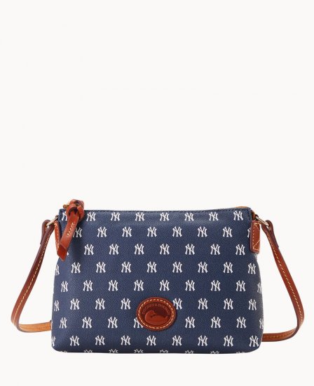 Dooney MLB Yankees Crossbody Pouchette Yankees ID-TNxut6ww - Click Image to Close