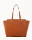 Dooney Saffiano East West Shopper Natural ID-A5BdOLxB