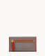 Dooney Pebble Grain Continental Clutch Taupe ID-omHYgJeu