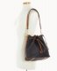 Dooney Pebble Grain Drawstring Black ID-yWwATsYX