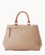 Dooney Ostrich Zip Satchel Light Taupe ID-yWpZvhzE