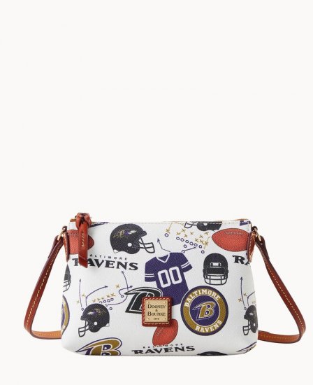 Dooney NFL Ravens Crossbody Pouchette RAVENS ID-juDJzc0l - Click Image to Close