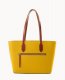 Dooney Pebble Grain Tote With Medium Wristlet Mustard ID-pZsDrVAn