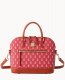 Dooney MLB Angels Domed Zip Satchel ANGELS ID-5IX7FFw4