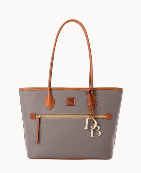 Dooney Pebble Grain Tote Elephant ID-QqaeVF6e - Click Image to Close