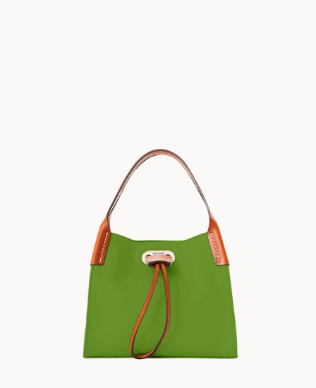 Dooney Oncour Elba Tiny Full Up Apple Green ID-DLOKkrWG - Click Image to Close