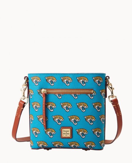 Dooney NFL Jaguars Small Zip Crossbody JAGUARS ID-wdXkQ6ru - Click Image to Close