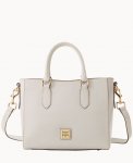 Dooney Saffiano Top Handle Tote Ecru ID-aqi8IxLq