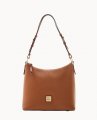 Dooney Pebble Grain Hobo Caramel ID-tJKxyDU3