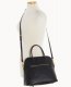 Dooney Florentine Large Domed Satchel Black Black ID-Pg6CN7M6