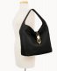 Dooney Florentine Logo Lock Shoulder Bag Black Black ID-mj6gHNLH