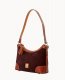 Dooney Suede Shoulder Bag Wine ID-TbFUln1A