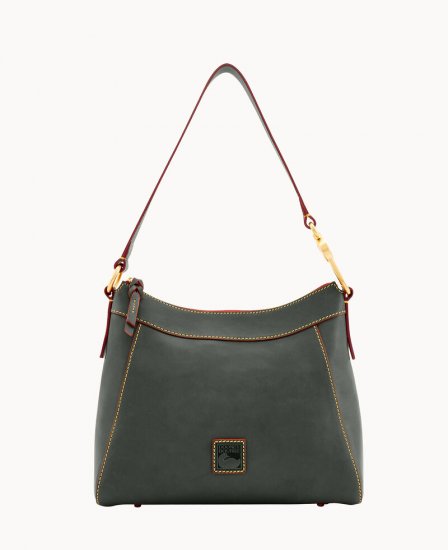 Dooney Florentine Large Cassidy Hobo Ivy ID-PtsGuKZX - Click Image to Close