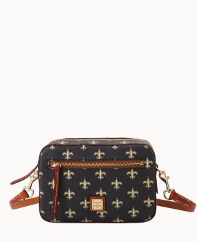 Dooney NFL Saints Camera Zip Crossbody SAINTS ID-AvbTD3e0